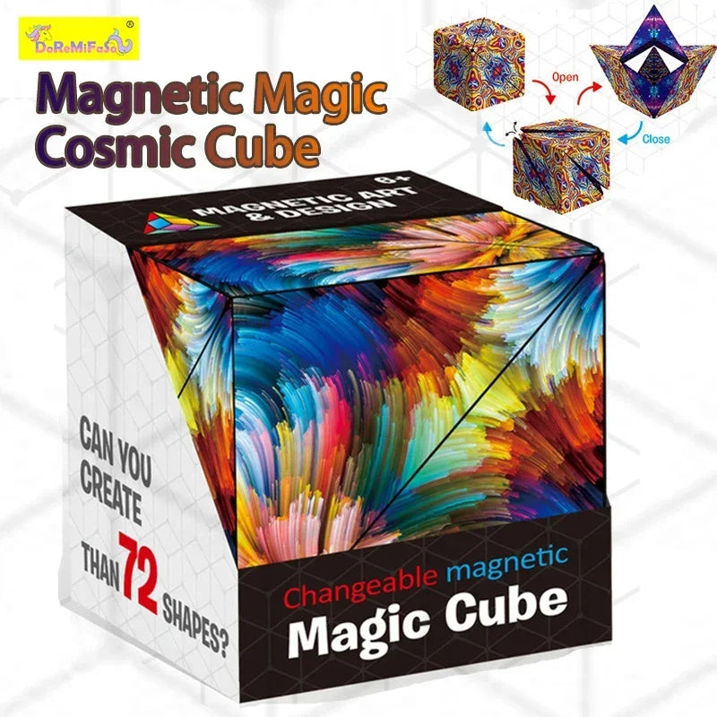 The Cube With Infinite Shapes — Magnetic Transforming Cube