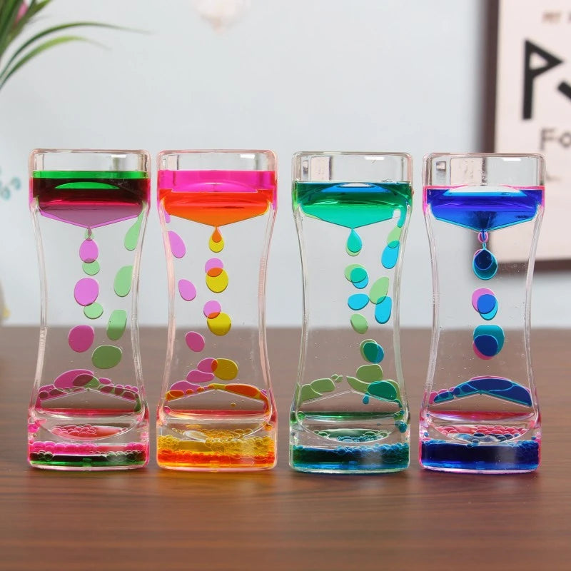 The Liquid Ladder — Colorful Motion Bubbler Timer