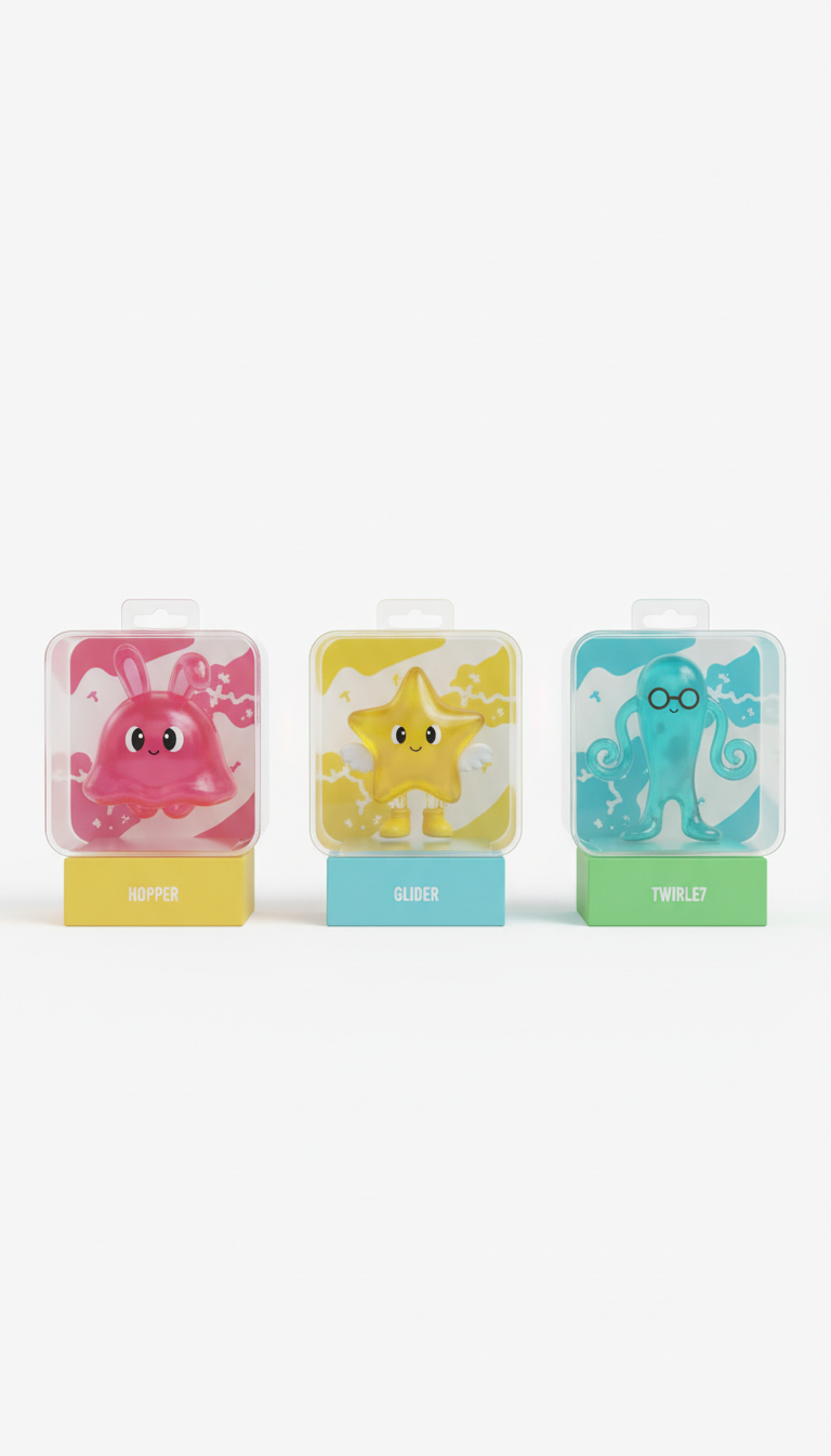 Jelly Jumpers Collectible Figures Set