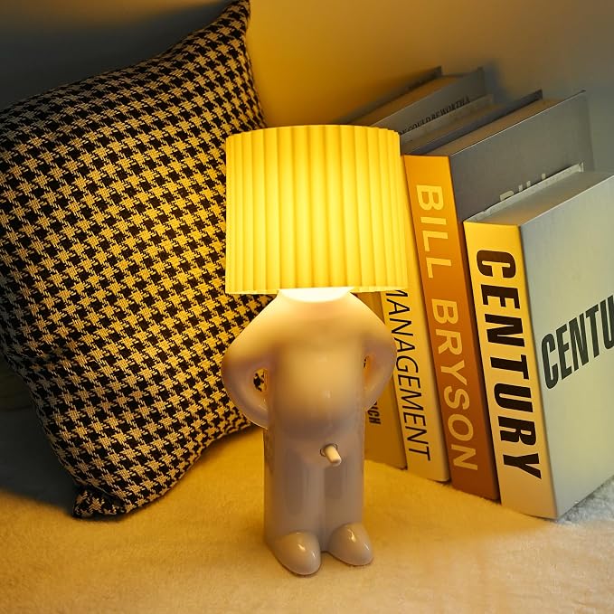 The Little Man Lamp — Shy Guy Table Light