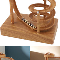 Kinetic Rolling-Ball Machine — detail view