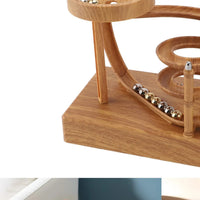 Kinetic Rolling-Ball Machine — detail view