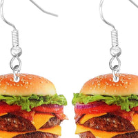 Tiny Food Earrings — detail view
