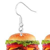Tiny Food Earrings — detail view