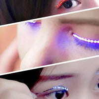 LED Light-Up Eyelashes — detail view