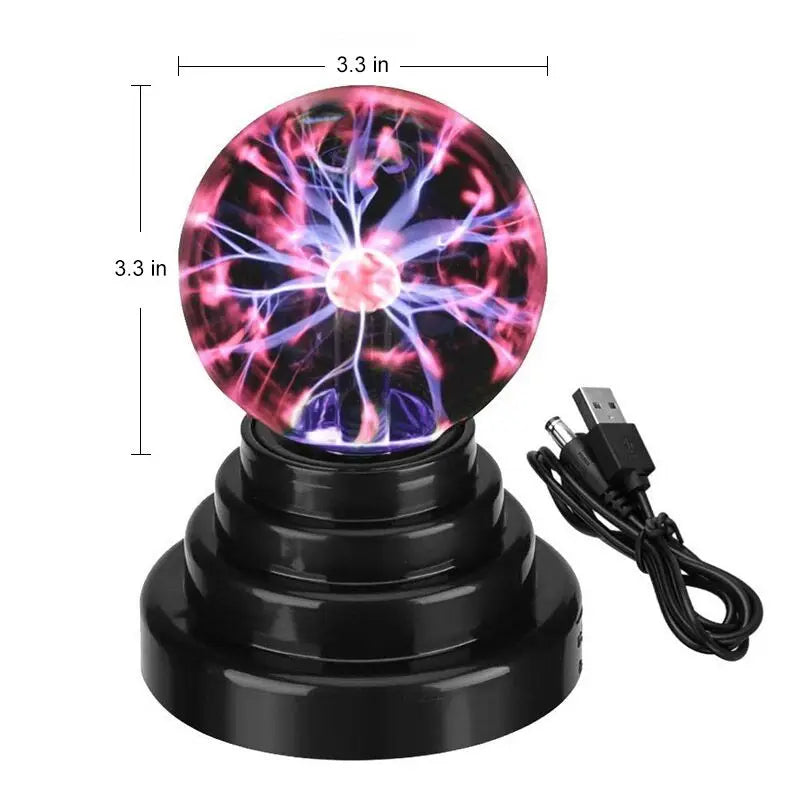 Desktop Plasma Ball — Lightning You Can Touch