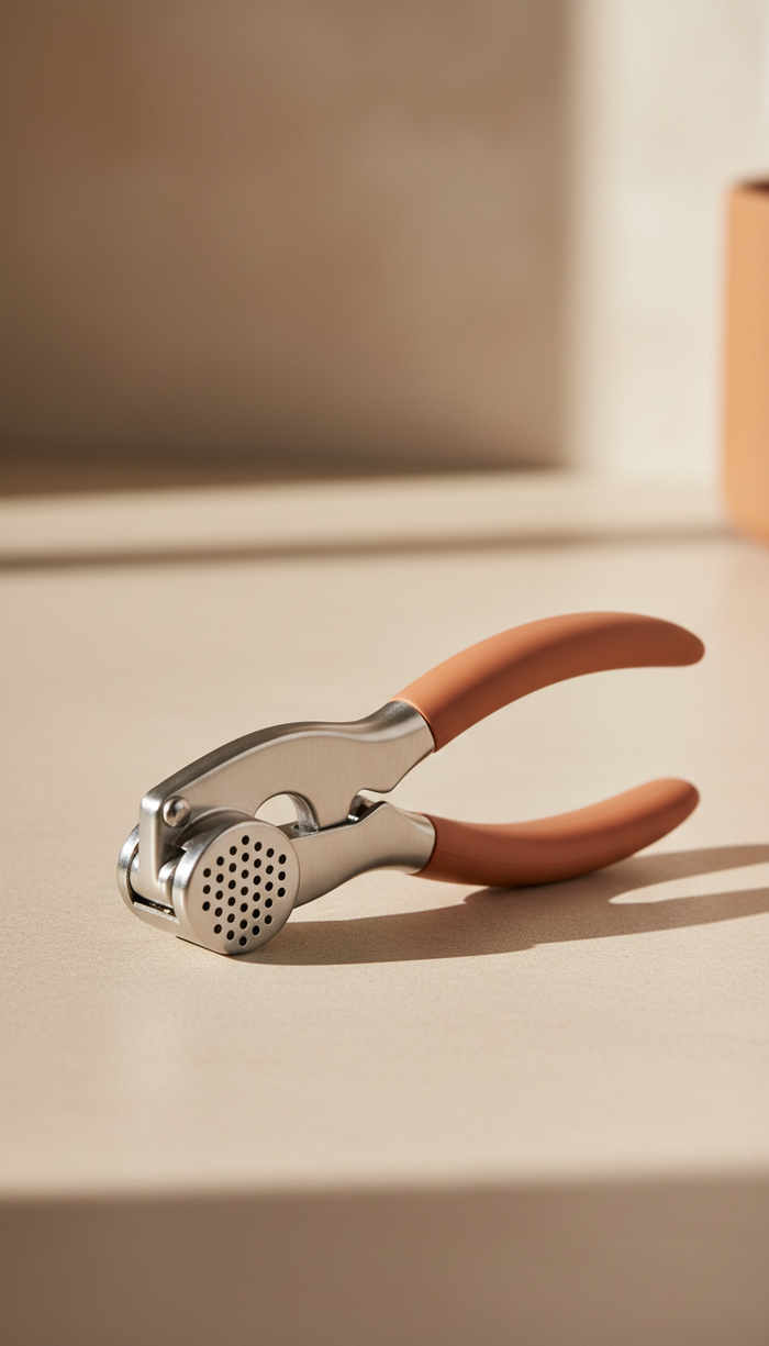 Ergonomic Garlic Press