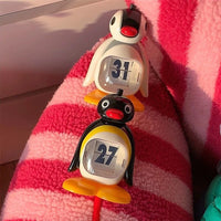 Penguin flip perpetual calendar desk decoration