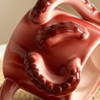 Octopus Tentacle Mug — detail view