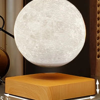 Levitating Moon Lamp — detail view