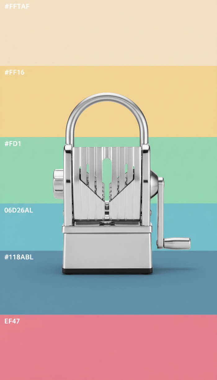 Stainless Steel Spiral Vegetable Slicer