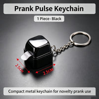 Weirdomodo Electric Shock Button Prank Toy – Novelty Keychain Gadget  Copy Title