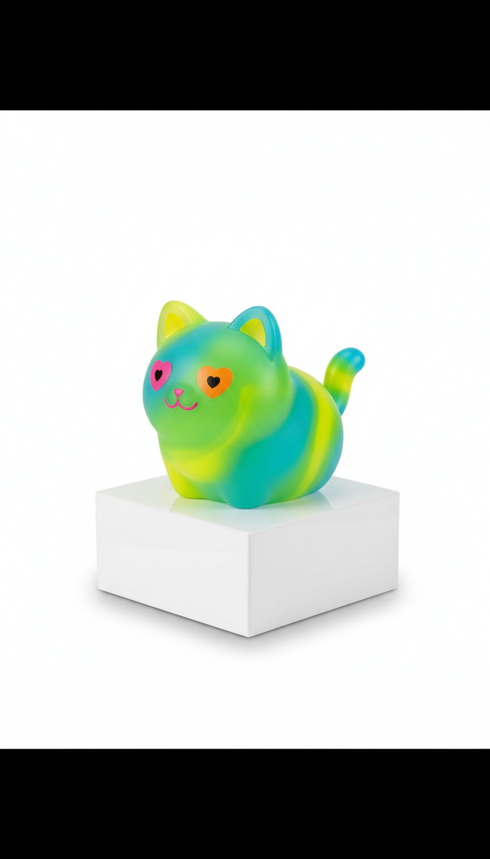 Slime Lime Cat Limited Edition Squishy