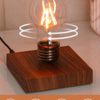 Levitating Bulb Lamp — detail view