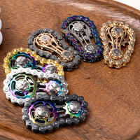 Weirdomodo Metal Gear Fidget Spinner – Mechanical Desk Toy for Adults