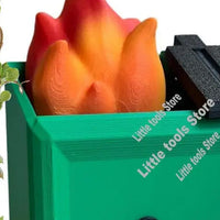 Mini Desktop Dumpster — detail view