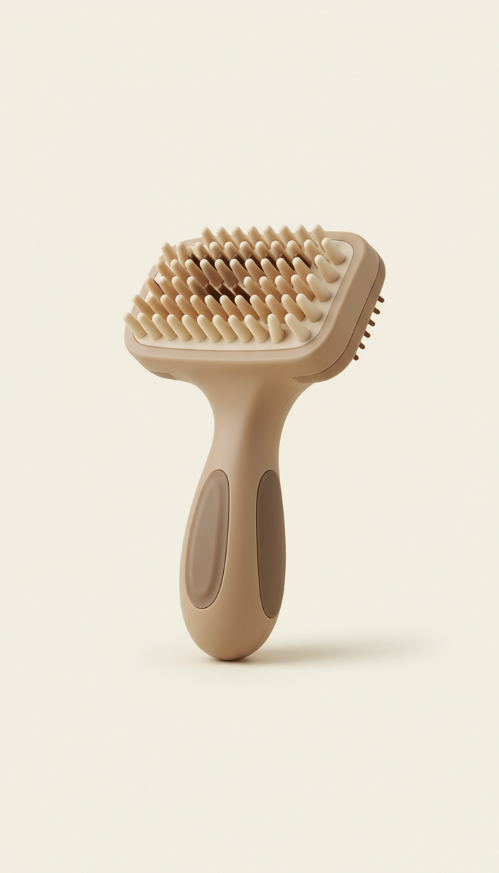 Ergonomic Pet Grooming Brush