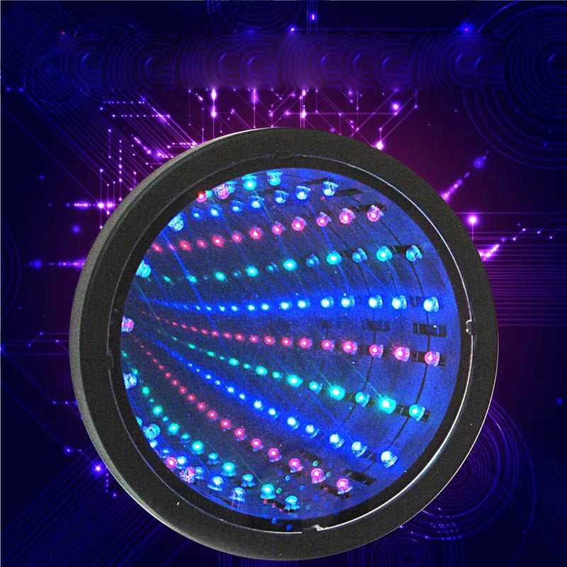 The Tunnel With No End — Infinity Mirror Light