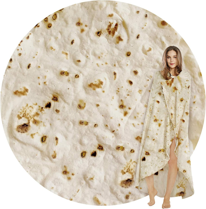 Burrito Wrap Blanket — Become the Snack