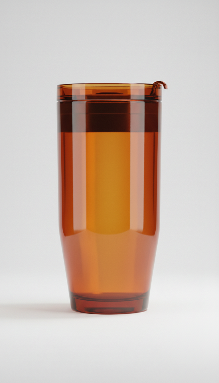 Amber Glow Insulated Tumbler