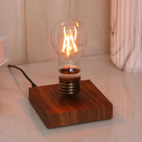 Levitating Bulb Lamp — alternate view