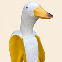 Banana-Duck Statue — alternate view