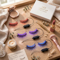 LED Light-Up Eyelashes — alternate view