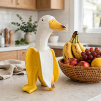 Banana-Duck Statue — alternate view