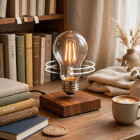 Levitating Bulb Lamp — alternate view