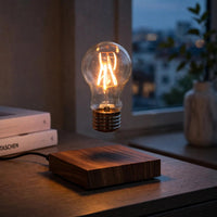Levitating Bulb Lamp — alternate view