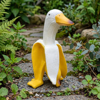 Banana-Duck Statue — alternate view