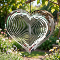 Kinetic Heart Spinner — alternate view