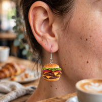 Tiny Food Earrings — alternate view